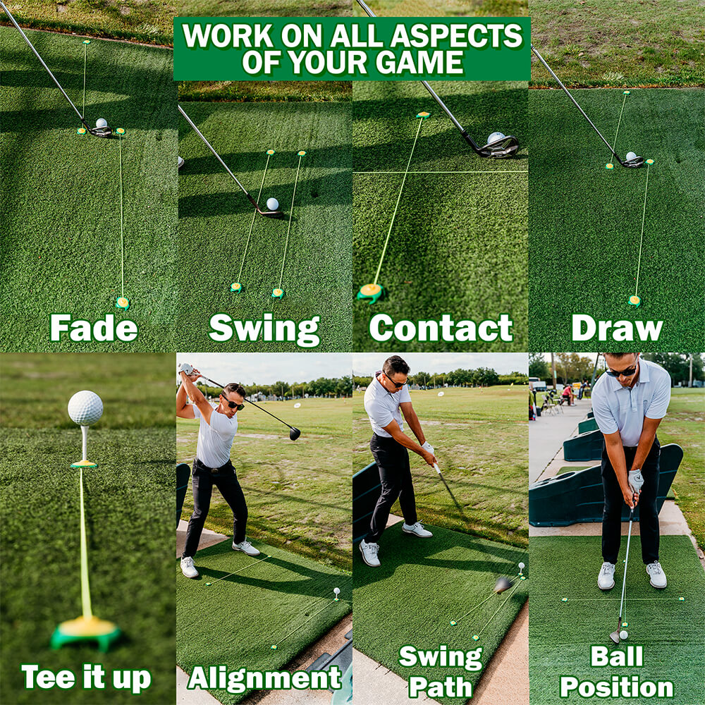 Mixed Pack of Green/Yellow Elastic Lanyards