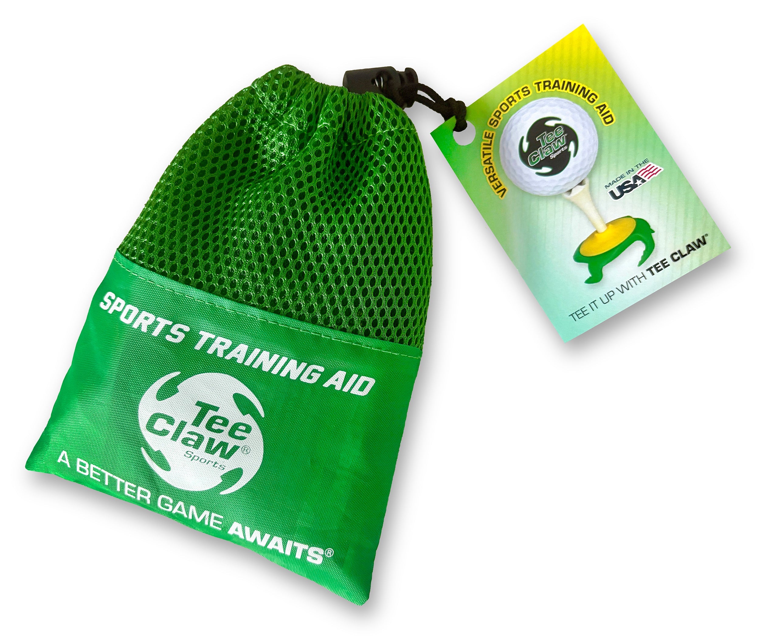 Tee Claw (4) Pack: Green and Yellow